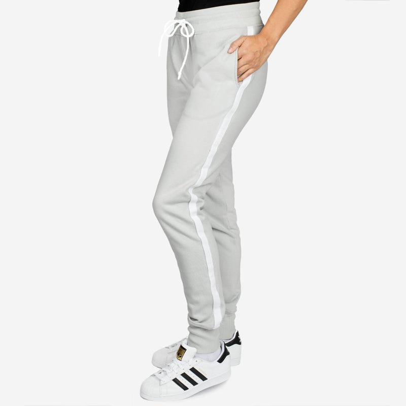 Light Gray Taped Jogger-Love Your Melon