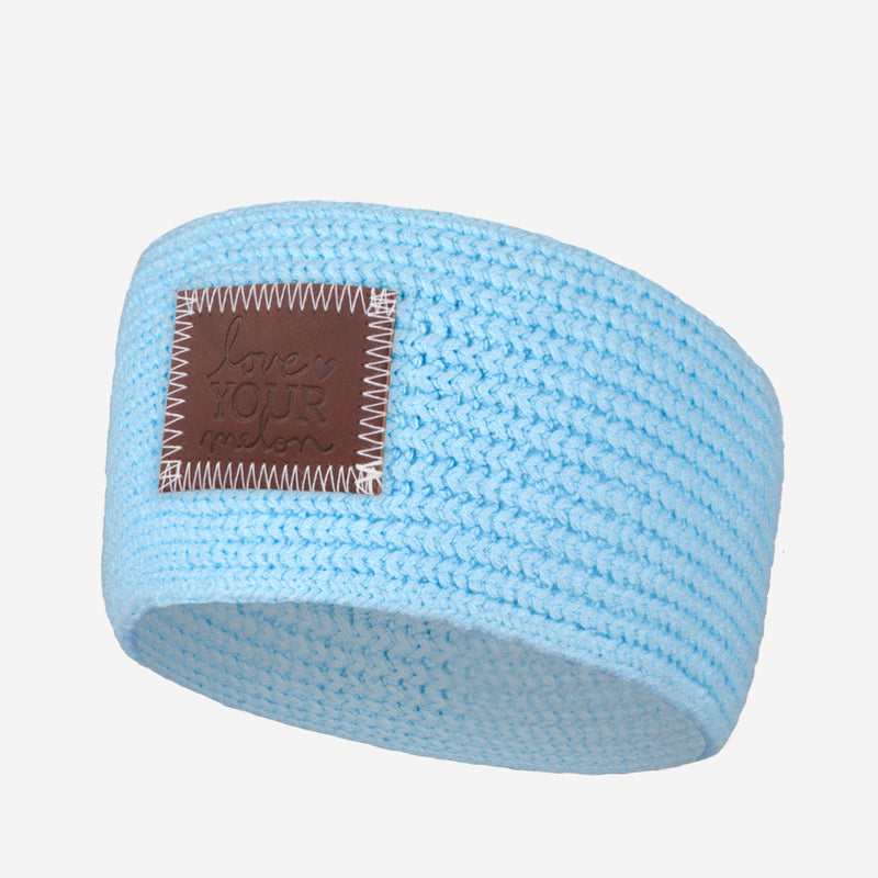 Light Blue Knit Headband