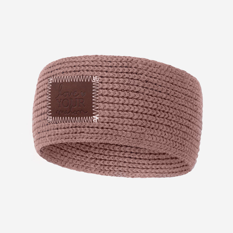 Misty Rose Knit Headband