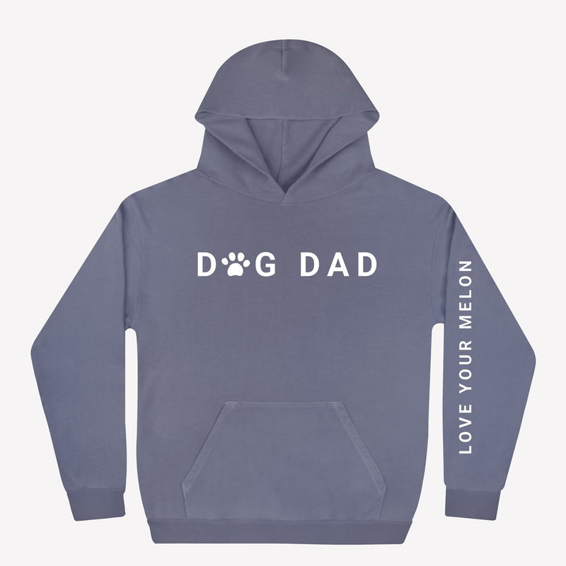 Light Charcoal Dog Dad Hoodie