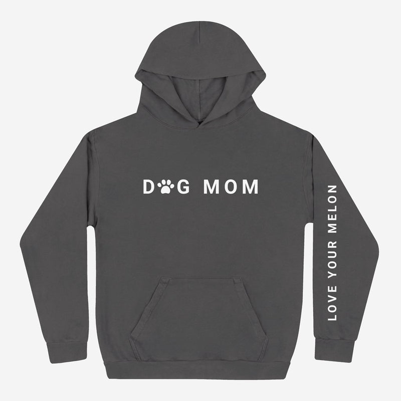 Dark Charcoal Dog Mom Hoodie