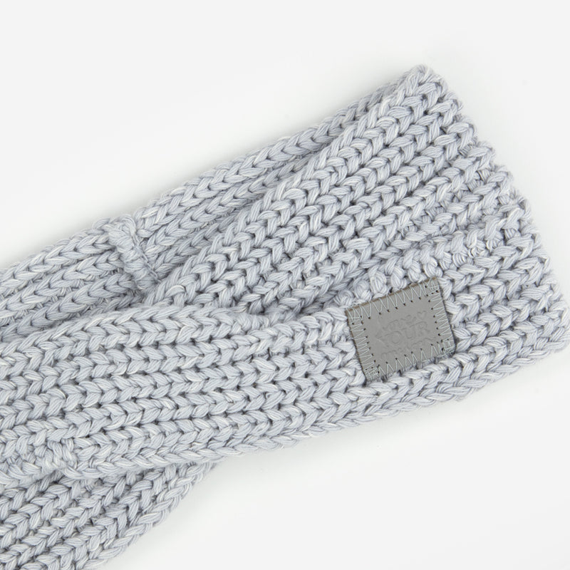 High Rise and Natural Speckled Criss-Cross Headband