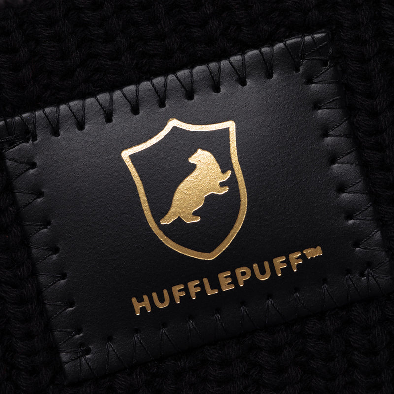 Hufflepuff™ Buffalo Check Pom Beanie