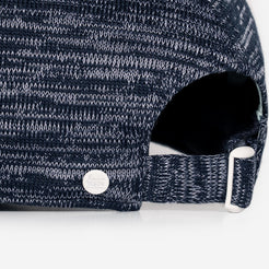 Navy and White Speckled Hero Cap