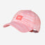 White and Coral Speckled Hero Cap