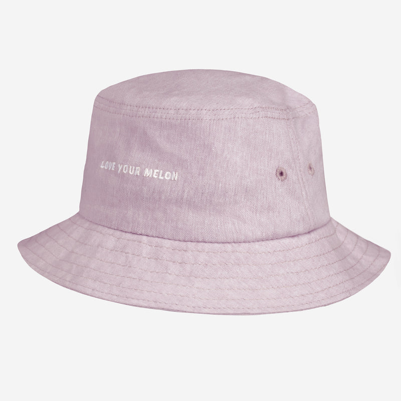 Lilac Linen Bucket Hat