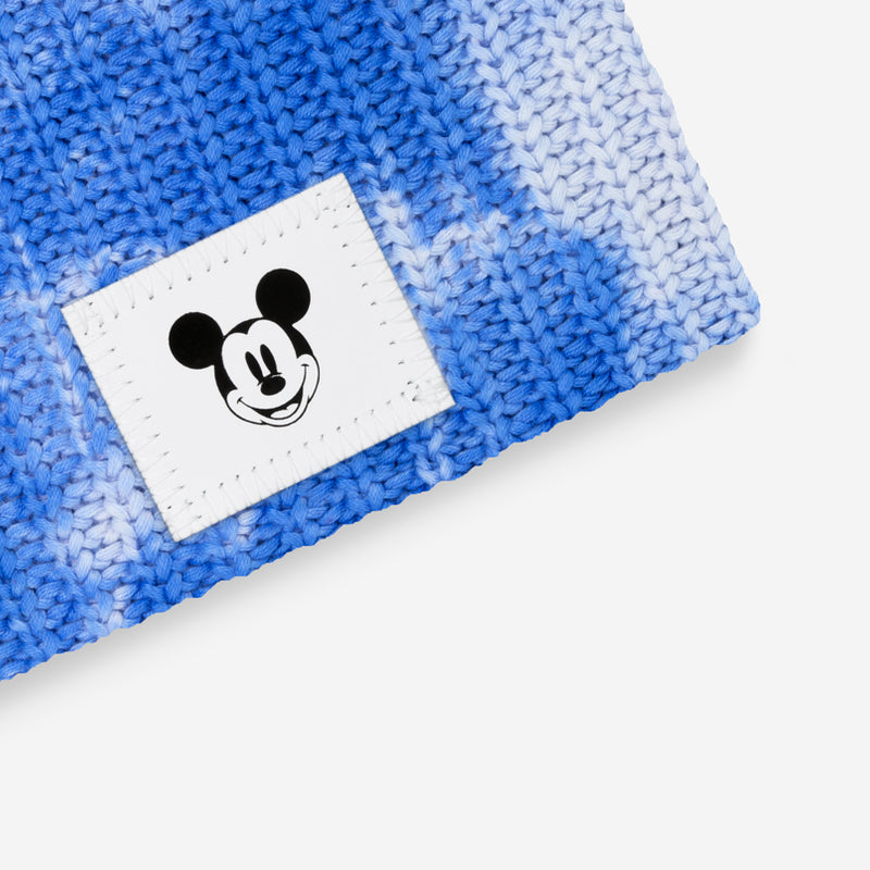 Mickey Mouse Kids Blue Tie Dye Beanie