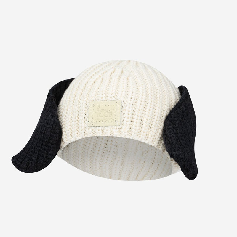 Dog Baby Lightweight Beanie with Ears