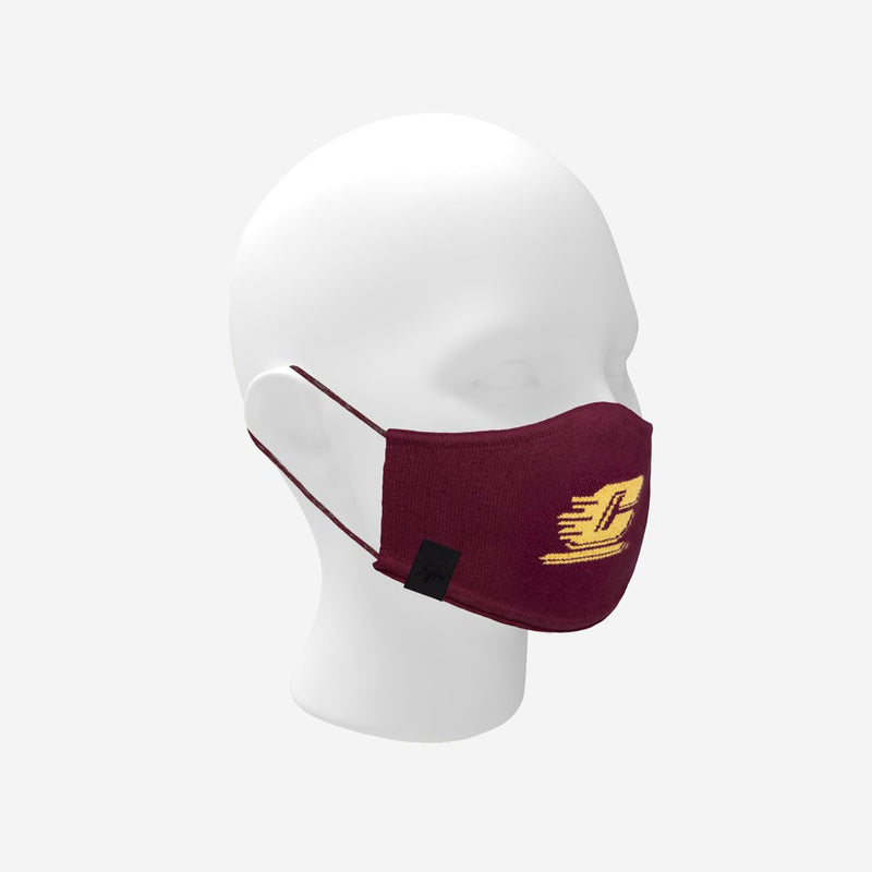 Central Michigan Chippewas Burgundy Knit Seamless 3D Face Mask