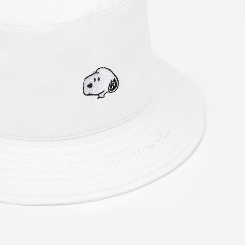 Snoopy White Bucket Hat