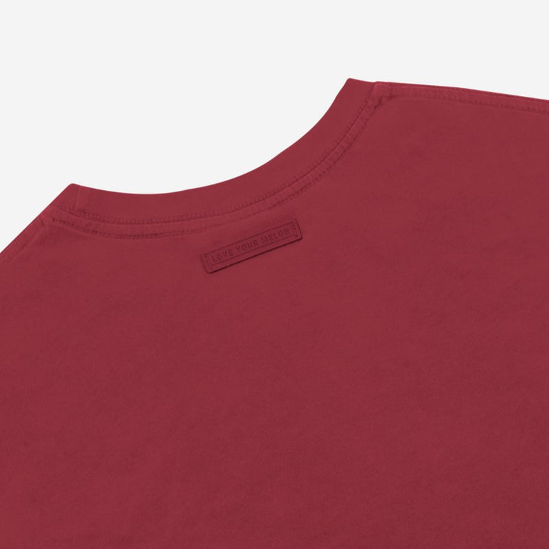 Nautical Red Knit USA Short Sleeve Tee Shirt