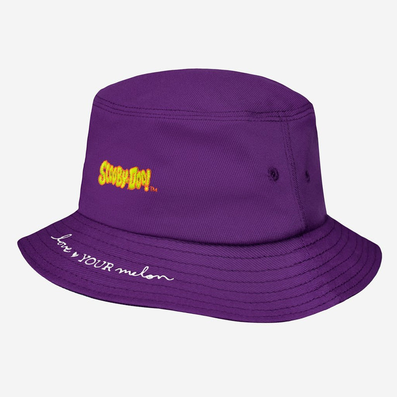 Purple Bucket Hat with Scooby-Doo Logo