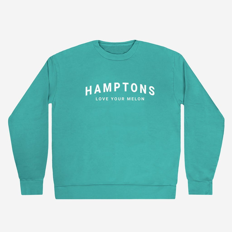 Hamptons Mint Crew Sweatshirt