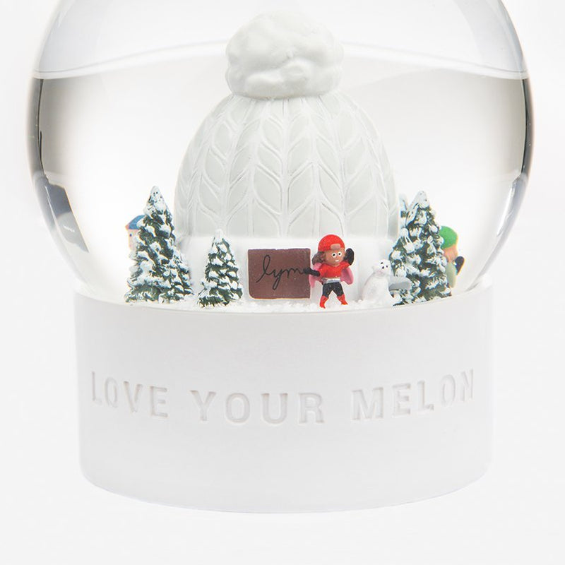 Glass Snow Globe-Love Your Melon