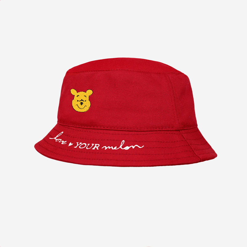 Winnie the Pooh Red Baby Bucket Hat